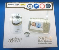 Infant Optics Video Baby Monitor Cam Camera with 3.5" Screen Gold/White DXR-8