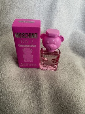 Moschino Toy 2 BUBBLE GUM Eau de Toilette Splash 0.17 oz Travel Size Brand New!!