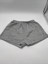 Vintage Gearing Up Women’s Running Shorts Size Large Gray Made In USA Grey