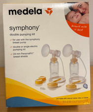 MEDELA SYMPHONY DOUBLE BREAST PUMPING KIT 67099 1 KIT BRAND NEW SEALED