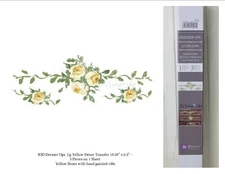 IOD DECOR  TRANSFER DRESSER UPS LG YELLOW