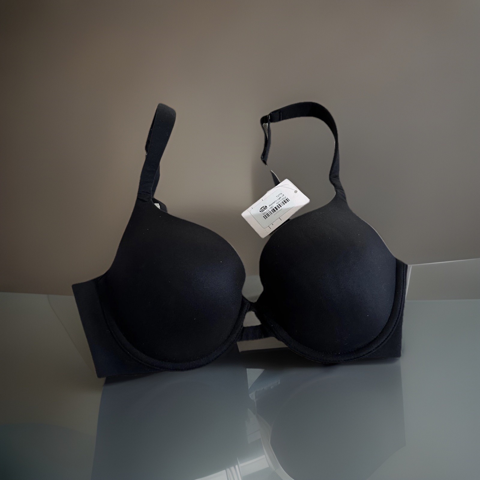 Auden Women's Light Lift Plunge Bra Black Size 32B NWT