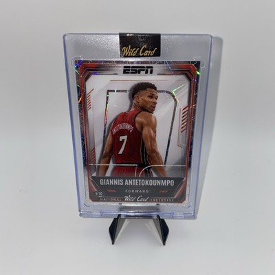 Giannis Antetokounmpo 2026 Wild Card ESPN NSCC Exclusive Miami Heat Jersey! 9/10