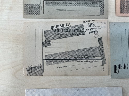 Mail Into Yugoslav Territories Postal History SHS Provisionals X14 Items *747 - Picture 9 of 22