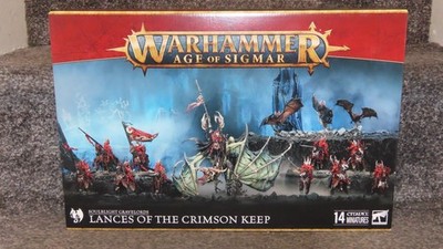 Warhammer Soulblight Gravelords: Lances of the Crimson Keep BNIB GW New OOP AoS