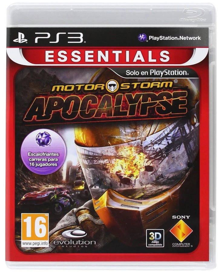 JUEGO PS3 MOTORSTORM APOCALYPSE ESSENTIALS PS3 19908438