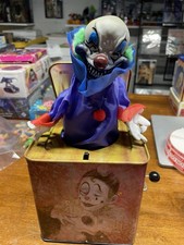 Atico Scary Clown Jack In The Box 2009 Horror Halloween TESTED WORKS used