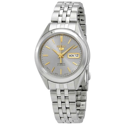 Seiko 5 Automatic Grey Dial Men's Watch SNKL19J1