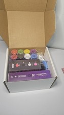Wormhole Tattoo Kit Gun Needles 8 Colors Ink Power Supply NEW SEALED