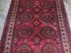 Vintage Turkish Rug,HandMade Geometric Design Bohemian Rug 3.5x6.6Ft — photo 10
