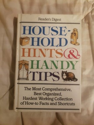 Household Hints and Handy Tips by Reader's Digest Hardcover 1988 Book