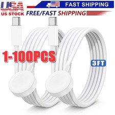 Type-C Cable Charger For A pple Watch3 4 5 6 7 SE 8 9Ultra Magnetic Charging LOT