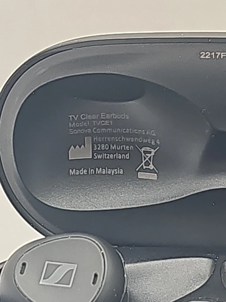 Sennheiser TV Clear Set Funk Bluetooth-Kopfhörer kabellos - Schwarz (G1), Foto 2 von 4