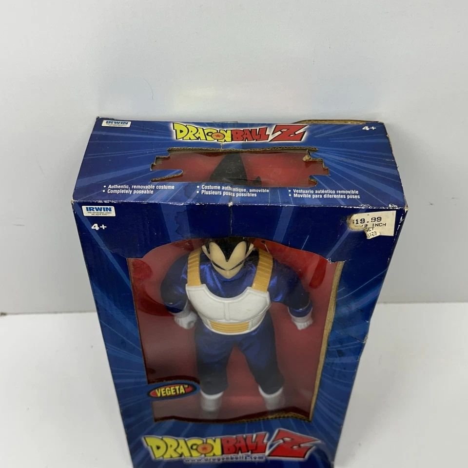 Figura de acción Dragon Ball Z- Vegeta 12" de colección - Irwin Toys 2000 - Nueva en caja  Foto 2 de 4