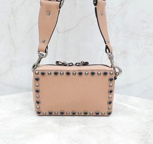 Valentino Rockstud Pattern Crossbody Bag 154224794