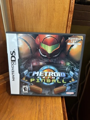 Metroid Prime: Pinball Nintendo DS CIB Complete Tested Authentic Rumble Pak