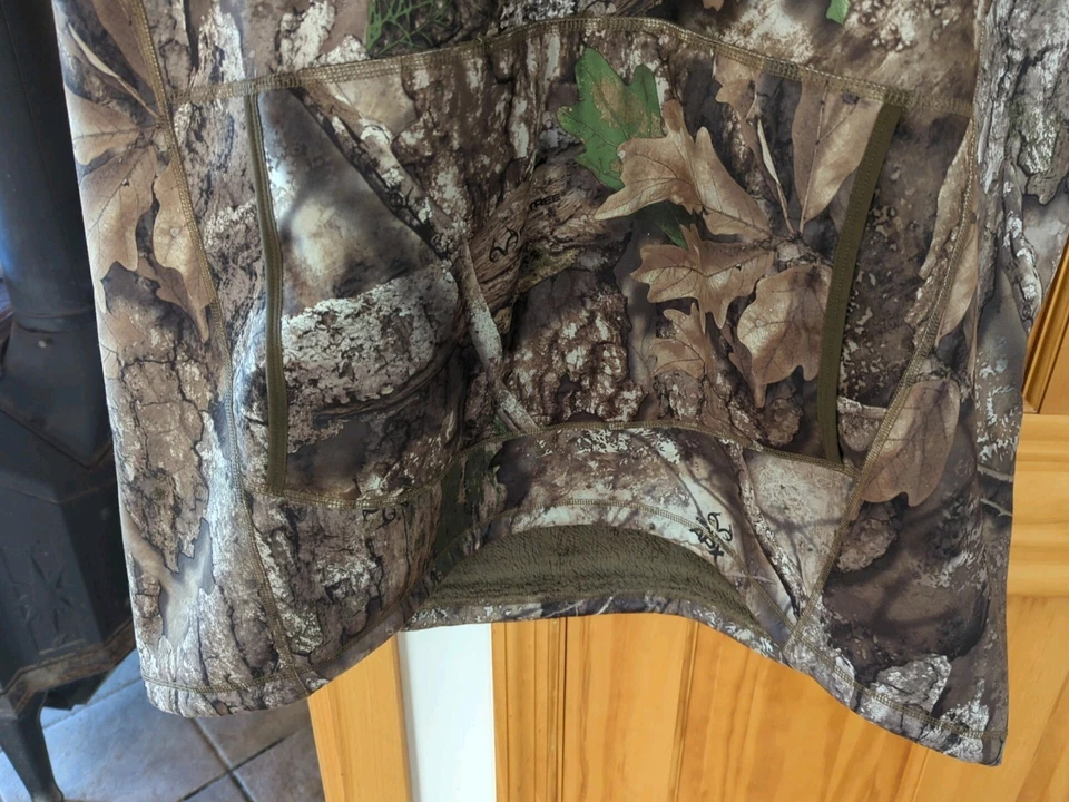 Midway USA Realtree APX Sherpa Lined Camo Pulloy Vest size 2 XL Long (2 XLL) - Image 3 of 4