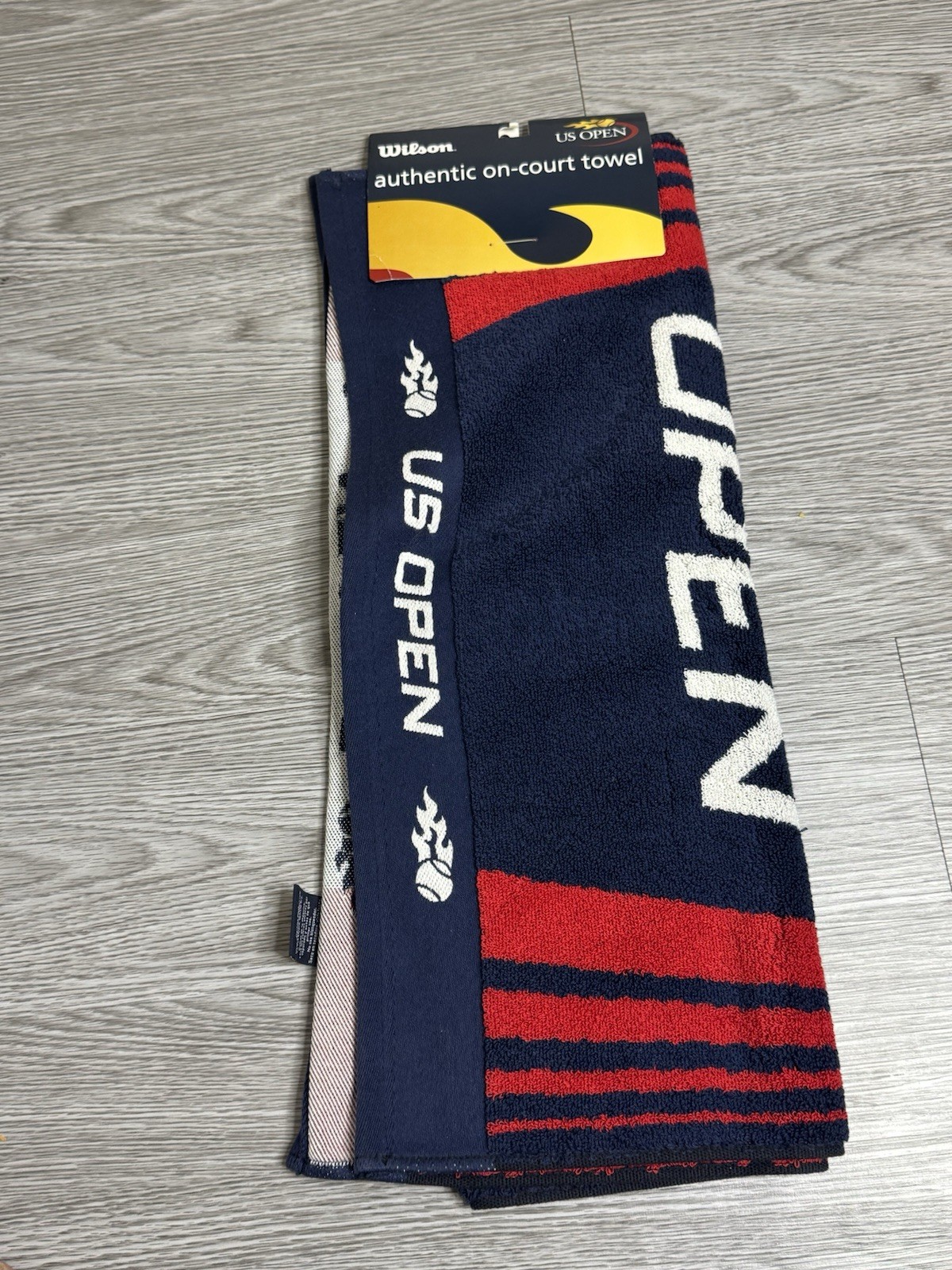 2009 us open tennis towel official product 35x24 usa made us tennis new with tag