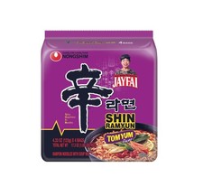 Nongshim Shin Ramyun TomYum Jai Fai Instant 4.33 Ounce (Pack of 4)