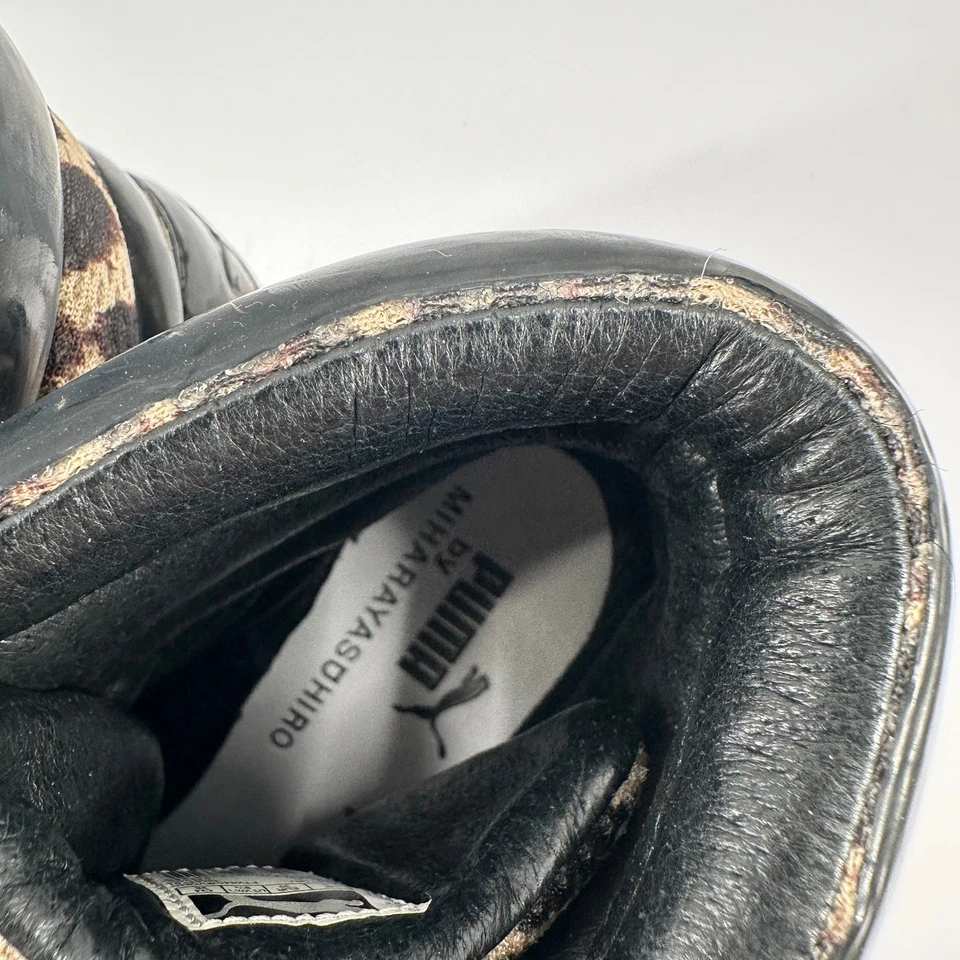 Zapatillas Puma Mihara Yasuhiro Mujer Talla 8.5 Leopardo Cuña Y2K Streetwear Foto 2 de 4