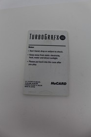 TurboGrafx-16 HuCard China Warrior HuCard Only Tested Working