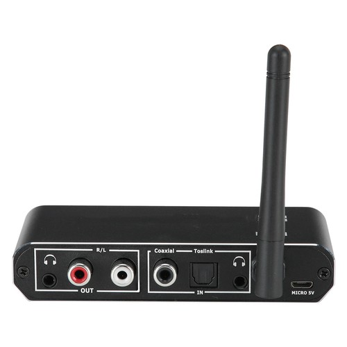 Bt 5.0 Receiver Transmitter Digital To Analog Convertor Avx Output For T BUU - Afbeelding 2 van 12