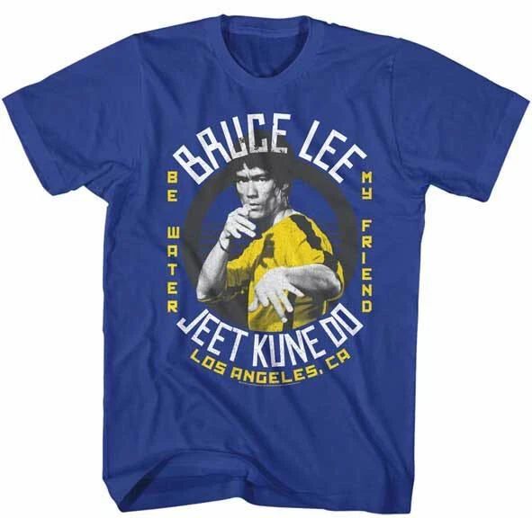 Nueva Camiseta Bruce Lee Para Hombres JEET KUNE DO Licencia Algodón Real Tallas SM - 5XL Foto 3 de 3