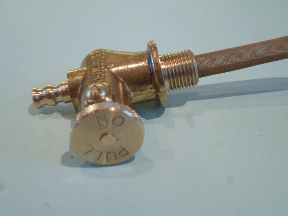 BSA BANTAM D7 D10 D14 B175 PETROL FUEL TAP 1/8 BSP  'NEW' 90-8120 - Image 3 of 3