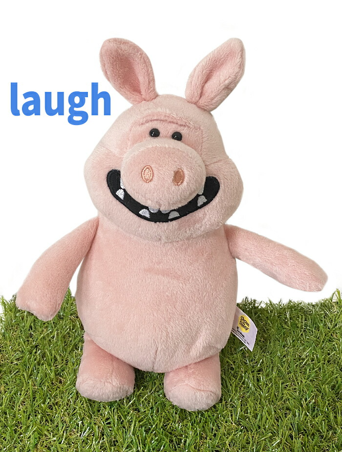 Shaun the Sheep Naughty Pig Plush Doll Toy 25cm laugh Type Japan