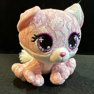 P.Lushes Pete Jessica Foxy Pink Fox 6'' Plush Stuffed Animal Toy Gund