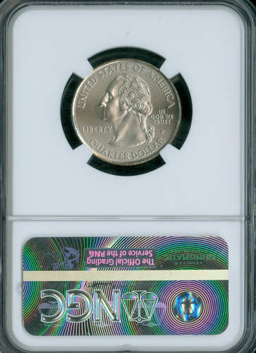 2009 D GUAM QUARTER NGC MS67 SMS * - Picture 2 of 2