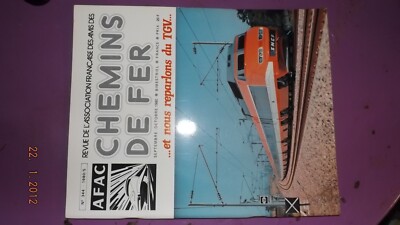 SNCF Revue AFAC Chemins de Fer 333 : Evolution dessertes grandes lignes