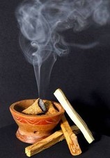 PALO SANTO INCENSE 10 Sticks Aromatic Smudging HOLY WOOD 4  Inches Each