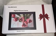 NUSICAN Wifi Digital Picture Frame 10.1" , Digital Photo Frames Touch Screen