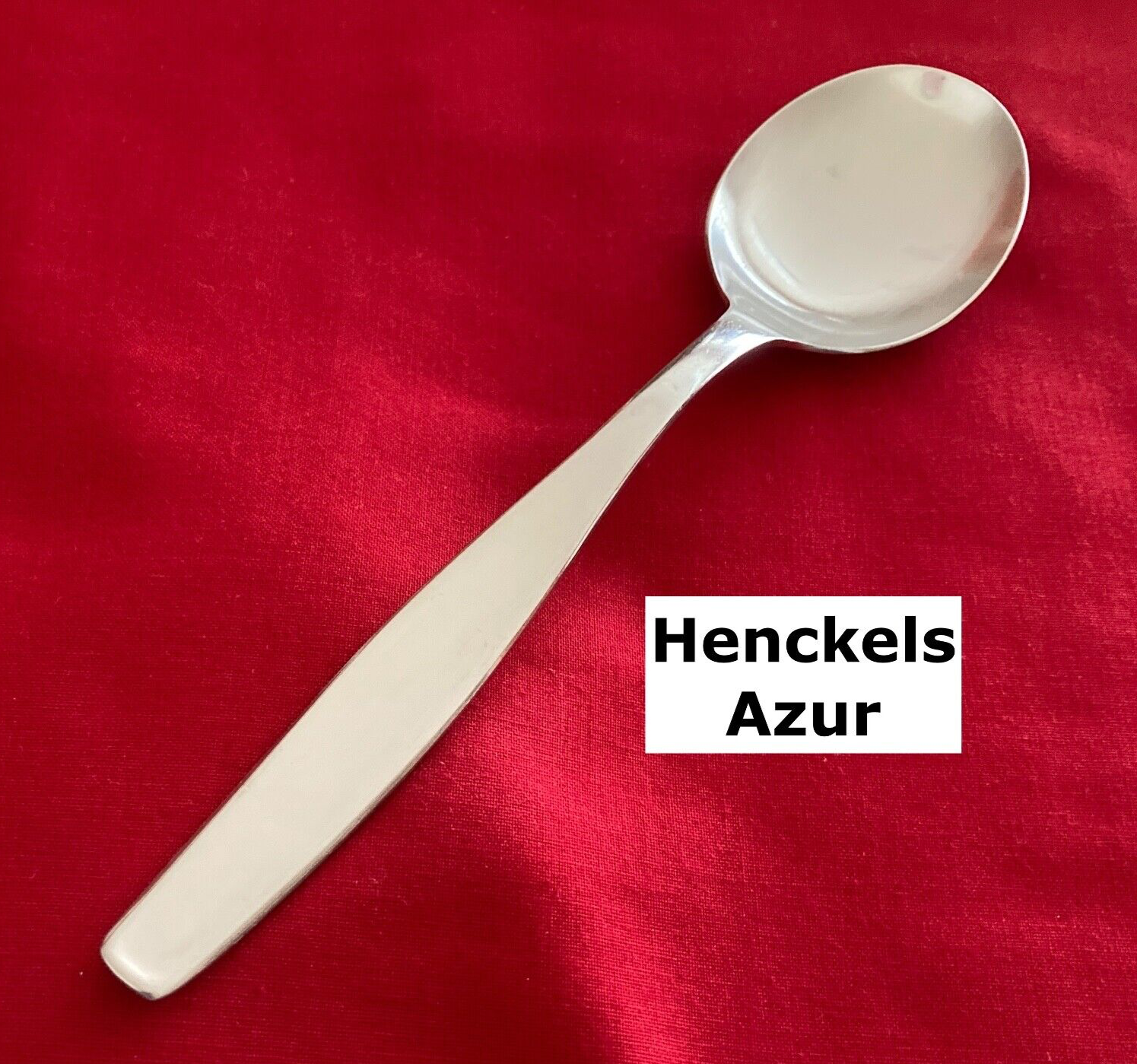Henckels AZUR 7.5-Inch Stainless Steel Soup Spoon  