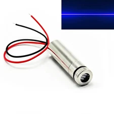 Blue Line 450nm 50mW Adjustable Focus Laser Diode Module 3-5V 12x35mm