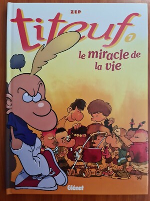 Comic TITEUF Das Wunder des Lebens ZEP Nr. 7 Glénat 09/2001