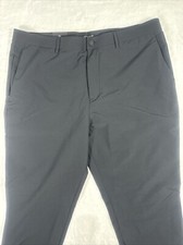 Banana Republic Men's Flat Front Pant Slim Fit Black Size 40x30