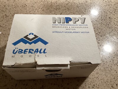 Nippy Uberalll High Performance Brushless Motor Black Model NB 1608/160 NOS