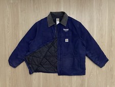 VTG Carhartt Jacket Men s 3XL/54 REG Coat C03 NVY Navy Arctic Quilt Lined USA