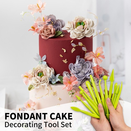 12Pcs Dough Mould Tool Carve Mould Fondant Making Tool Cartoon Knead Mould Set - Picture 6 of 11