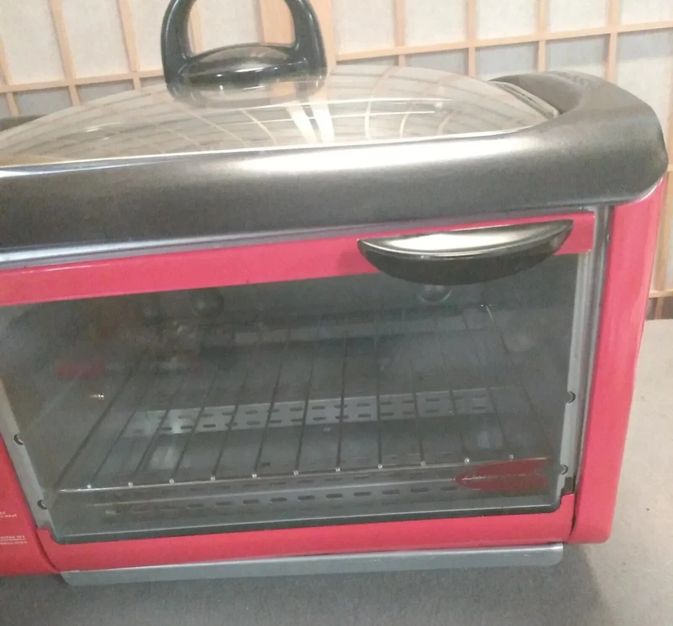 AMERICANA 3-in-1 STATION #EBK-1782R COFFEE-TOASTER-W/OVEN & GRILL - Image 2 of 4