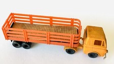 1980s Tyco Ho Gauge 1/87 Semi Stake Truck Made In Hong Kong 4.5  Length Toy