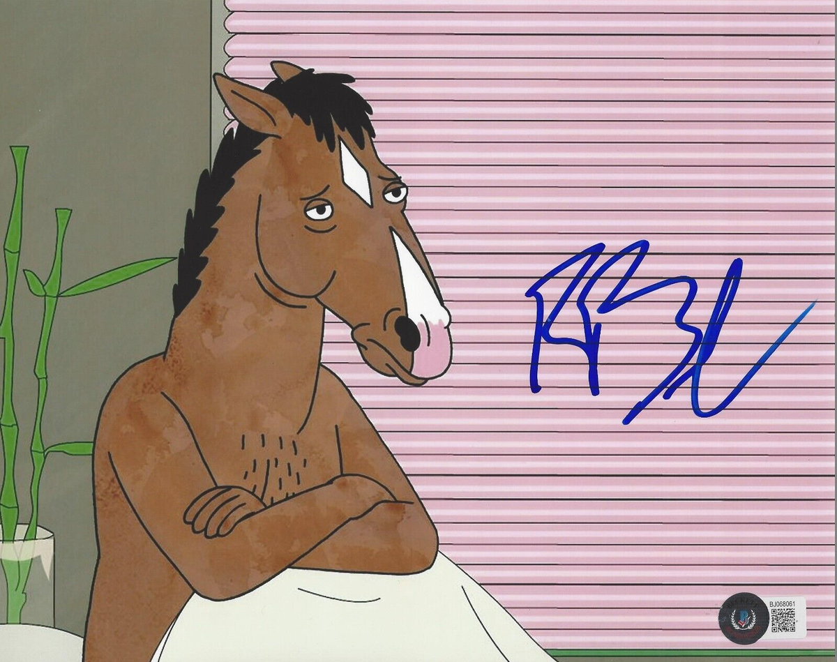 RAPHAEL BOB-WAKSBERG BOJACK HORSEMAN CREATOR SIGNED 8x10 PHOTO