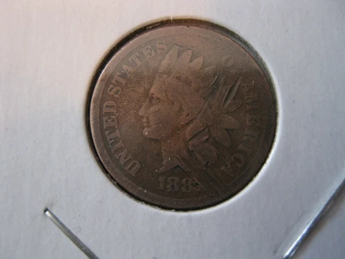1884 "Indian Head" Cent AG! #60905