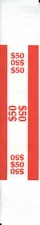 10 $50 SELF SEALING STRAP CURRENCY BAND FOR BANK MONEY CASH BILL 