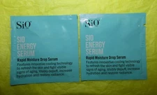 NEW SIO BEAUTY Sio Energy Serum Rapid Moisture Drop Serum 0.1 oz each 2 Samples