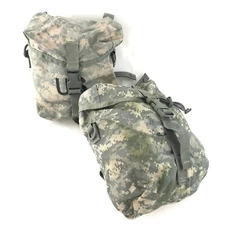 Lot Of 2 Sustainment Pouches for Army ACU Military Large Rucksack USGI MOLLE II