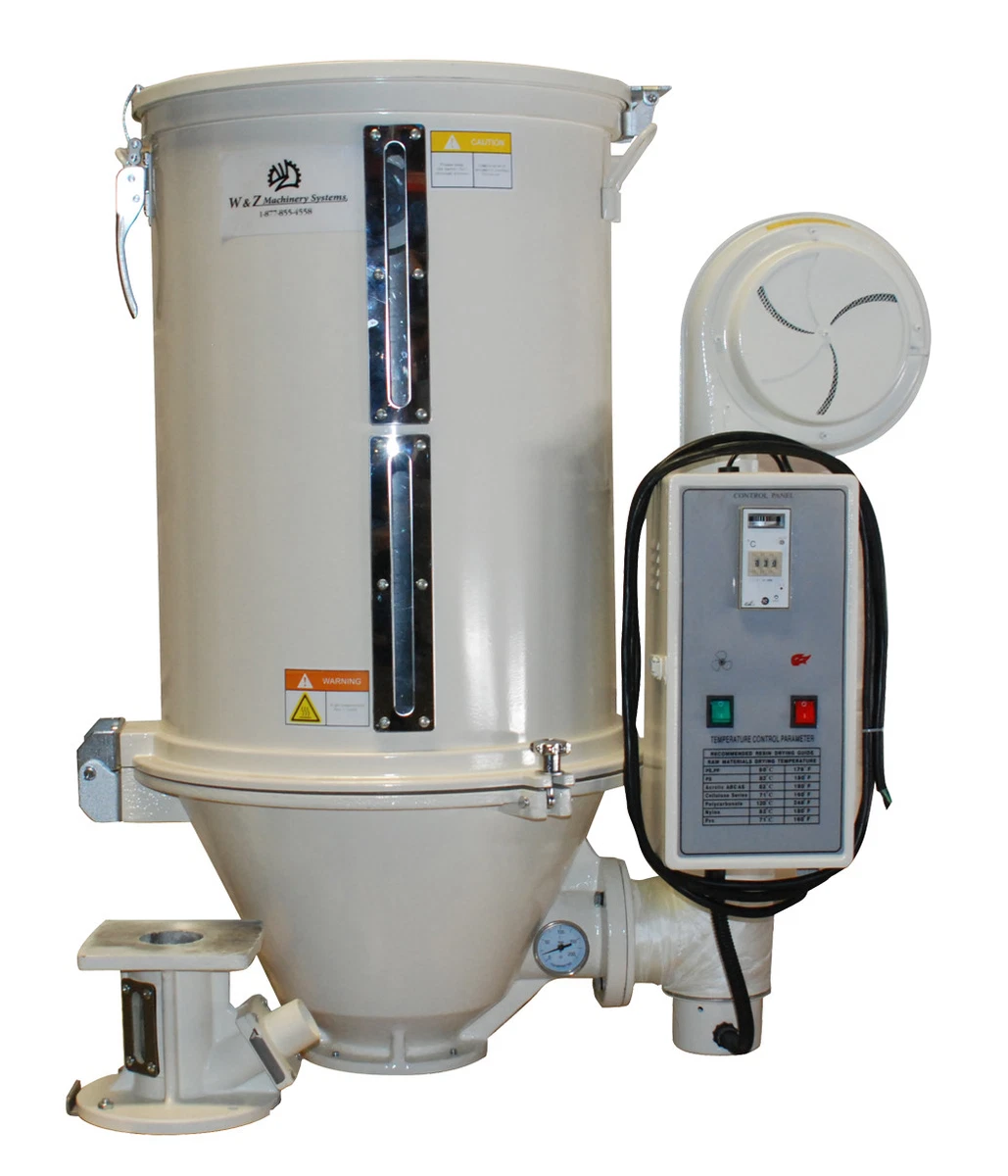 Hot air 2024 hopper dryer
