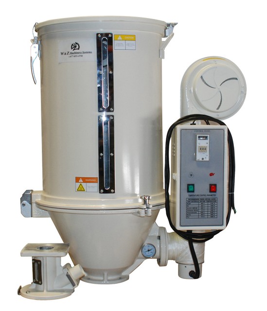 Hopper Dryers, Plastic Injection Machine, 165 Lb, 220V / 3 Phase, HHD